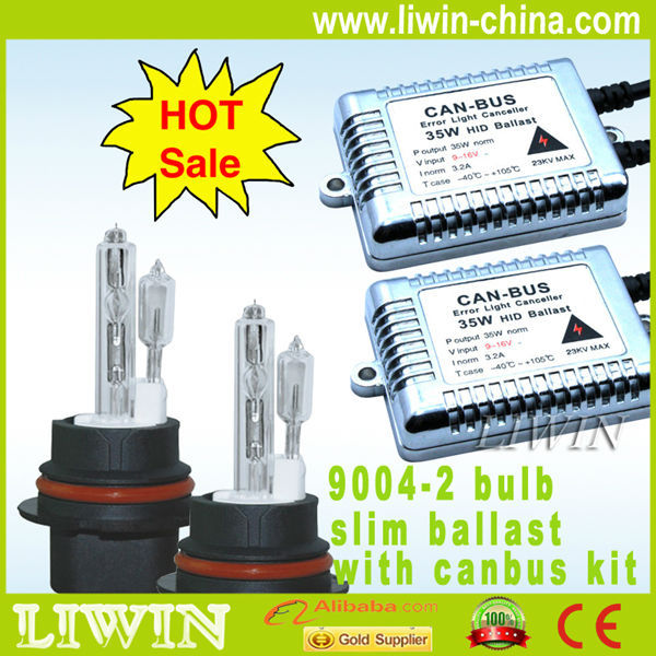 Liwin brand 2015 high quality bi xenon 6000k h4 hid kit for Geniss