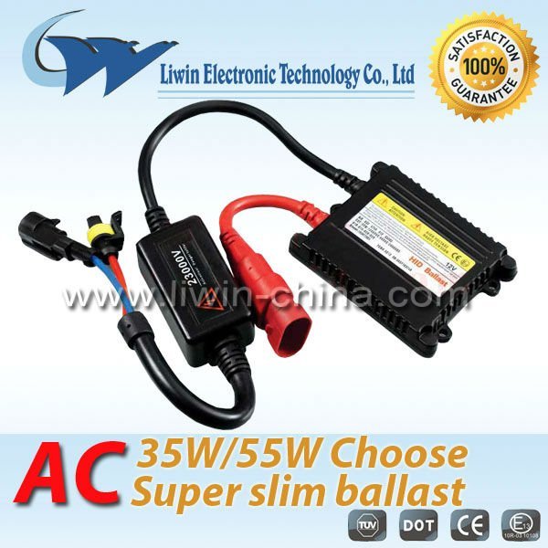 Liwin china famous brand 50% off lowest price xenon slim hid kit for Crossfire hiway driving light