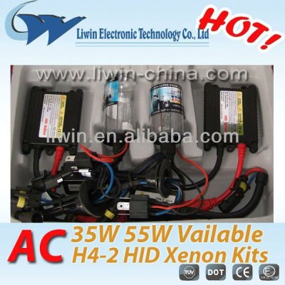 best sales 12v 55w h4-2 hid xenon kits for car electric bike