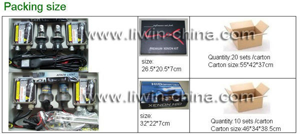 50% off price good quality hid xenon kit for ACCORD
