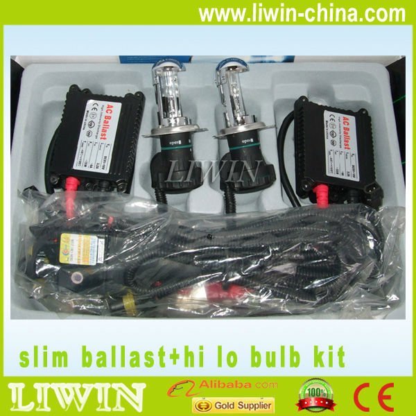 Liwin brand Cheerful DC 12V 35W h4 hi lo hid xenon bulb hid xenon kit for motorcycles
