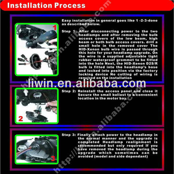 liwin LW Quality Assurance aftersale policy xenon hid kits h7 12v 35w for motorcycle head lamp auto spare part