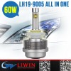 Highlighted chip 9005 w210 LED headlight lens 60W 3600LM for headlight