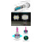 Special useful extra headlights led for headlights angel eyes