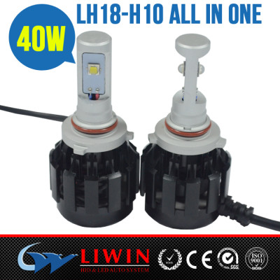 LW Long Lifetime 12v Led Bulbs Auto 40W Aluminum Led Headlight H10