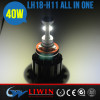 LW Factory Direct Auto Led Headlight 40W 2200LM Car Angel Eye Projector Headlights