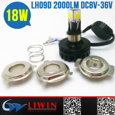 LW 360degree Beam Angle DC8V-36V LH09D led motorcycle headlight 12v motorcycle parts accessories