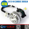 Hotsale super bright lw headlamp 3600 lumens DC9-16V 40W H4 3000K 6000K