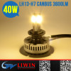 LW LH13-H7 40W 3600LM Canbus high power car led bulb 3000K&6000K led headlight