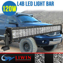 LW super led flashing light bar L4B-120WC led auto bar 3w led bar offroad