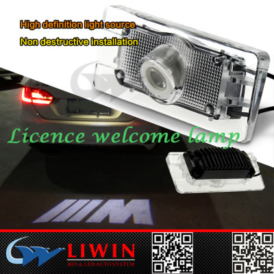 2015 hot popular 3d welcome light 5w brand name car accessories