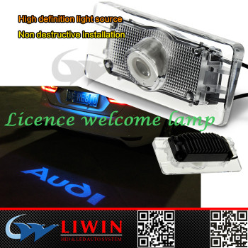 AUTO LIGHTING PARTS-newest design ghost crystal LW logo light for all cars