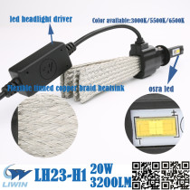 LW Newest Concept Design 20w 3200lm LH23-H1 led replacement headlights 8-32V square led headlight for truck