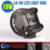 Liwin 2015 super off road led light bar 3w liwin led light bar L8B-18W-4D CRE for Off Road 4x4 SUV ATV 4WD car head light auto headlights