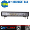 Liwin brand High power 108W lw off road lights for Spyker auto off brand atvs automobile lamps 4d lens led lightbar