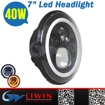 LW high quality led headlight 12v 40w 7inch led fog light bulbs 40000h long light led markers headlight for jeep