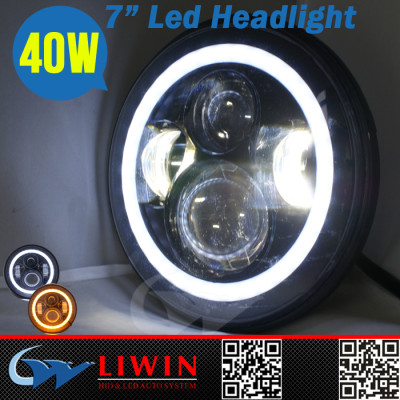 LW High/Low beam 40w car led head light bulbs 6500-7000k car modifled lamp 18months warranty led headlight ip67 for jeep