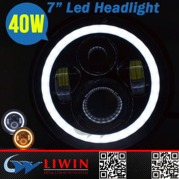 LW better price 7inch led round auto headlight ip67 aluminum shell car led head light