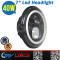 LW 7inch 40w low power high low beam led headlight white&yellow color led motorcycle or car lamp