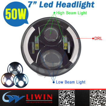 Latest design 4000lm high low beam led headlights kit 7