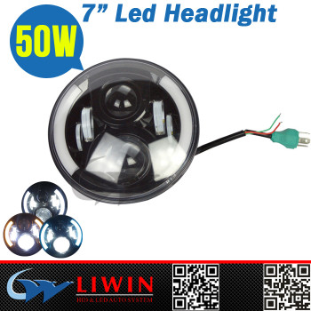 LW hot quality 7inch 50w led 12v24v light car automobile led headlight kit housing