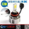 LH15-H11 33w led headlight bulb h11 led motorcycle headlight bulb mitsubishi pajero headlight