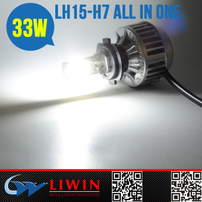 LW new auto 33w 3000lm H7 car led headlight led auto bulbs