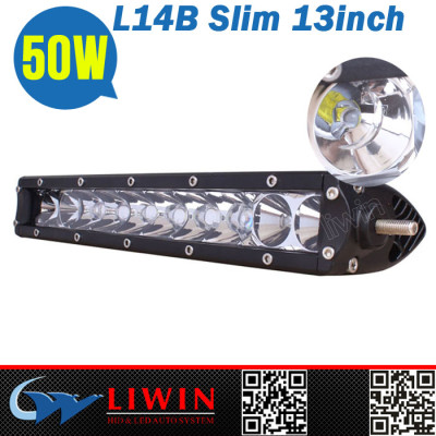 LW automobile car part slimline 50w auto multifunctional led light bar 6000k 50000h long life led signal light