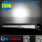 LW super thin emergency alluminum housing led light bar 10-30v 23inch 100w atv bumper bar light