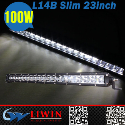 LW super bright tow truck led driving light bar ip67 100w slim atv utv led light bar