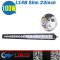 LW spot lights with trunking aluminum led marine lights bar L14B-100W single row 4x4 offroad cars