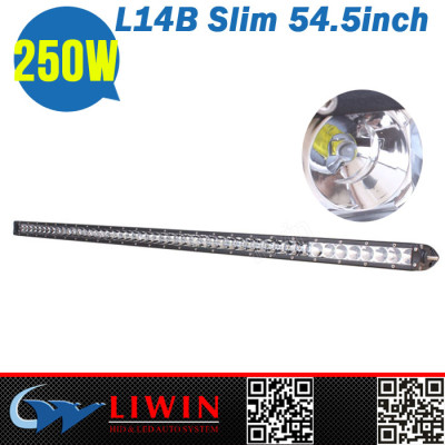Liwin 54.5inch 250w heavy duty forde ranger c ree led off road lightingh bar 24 volt truck light bar