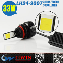 LW high bright h11 9007 H4 H13 3000lm car&moto led bulb headlight for truck