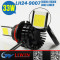 LW super bright car led headlight kit spare parts LH24-9007 33w 3000lm hi/lo led headlight