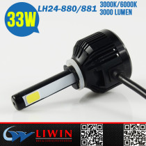 Excellent customer service 880 881 light turn light led light h1 color led cob headlight kit for 4x4 offroad