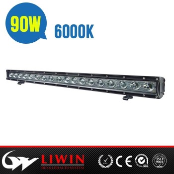 wholesale single row 29.5inch led light bar 90w amber led light bar for trucks