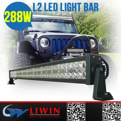 10-30v led light bar 4x4 288w IP67 tow truck towing lights led light bar