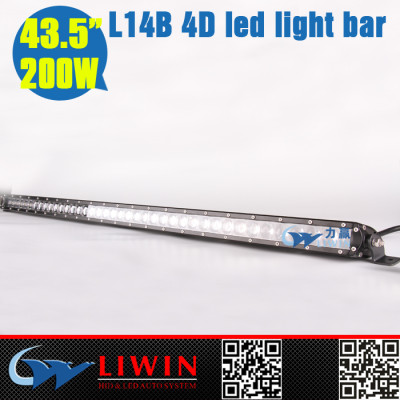 LIWIN 10-30v 43.5inch 200w led driving light bars for motorcycle ATV motorcycle accessory automobile lights front light ip67 led light bar offroad light bar