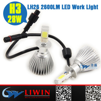 LW low price led working light 12v 2600lm 28w LH26-H3 waterproof headlight