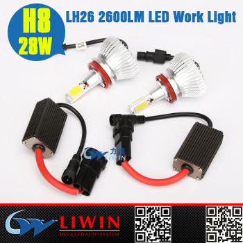 China hottest work light led 12v 28w  2600lm LH26-H8 headlight manufacturers