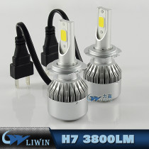 super bright 36w led working light 3800lm h7 led lights for headlights