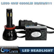 New product super bright 4800LM car led reading light 40W PHI chip H11 Auto led Headlight