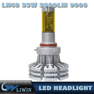 X1 car led headlight 3600lm 33w 65000k 9006 single beam led car headlight bulb kits