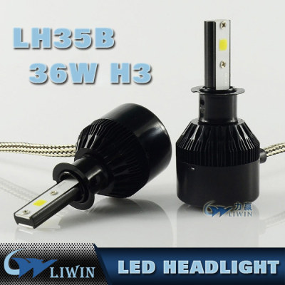 LH35B type DC12-24V 36w 3800 lumen h3 motorcycles car led headlight kit for car on sale