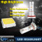 New H4 Led Headlight 6000lm H4 Hi Lo Xenon White Yellow Bulb 9003 HB2 50W Car LED Headlight Conversion Kit
