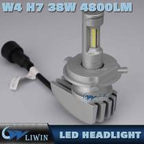 Factory Direct 4800Lumen V6 Turbo LED Head lighting Car LED Headlight 38W H4 Hi/Lo LED Headlight Bulb