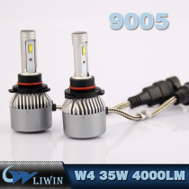 LVWON 4000LM Car Led Light H1 H3 H7 H4 H11 880 801 9005 9006 Led Auto Headlight 35W Rtd Led Motorcycle Headlight best selling red hid lamp 9005 hid lamp