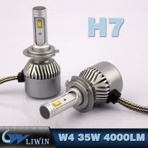 LVWON H7 9005 9006 Led Headlight Bulbs 35W 4000LM 6000K G5 Auto Led Light Car Headlamp Fog Light For 12V Car Led Head Light hot sale car ghost shadow light