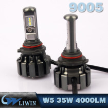 LVWON Factory Supplier Wholesale 12V Led Head Lamp T7 W5 Series Auto Bulbs HB3 9005 Car Headlight Kit 35W 4000LM car welcome lightswith names