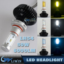 LED Auto Headlight Bulb H11 880 881 Car Led Headlight Replace Halogen And HID Kit Car Bulb 50W Led Headlamp Light new car logos with names